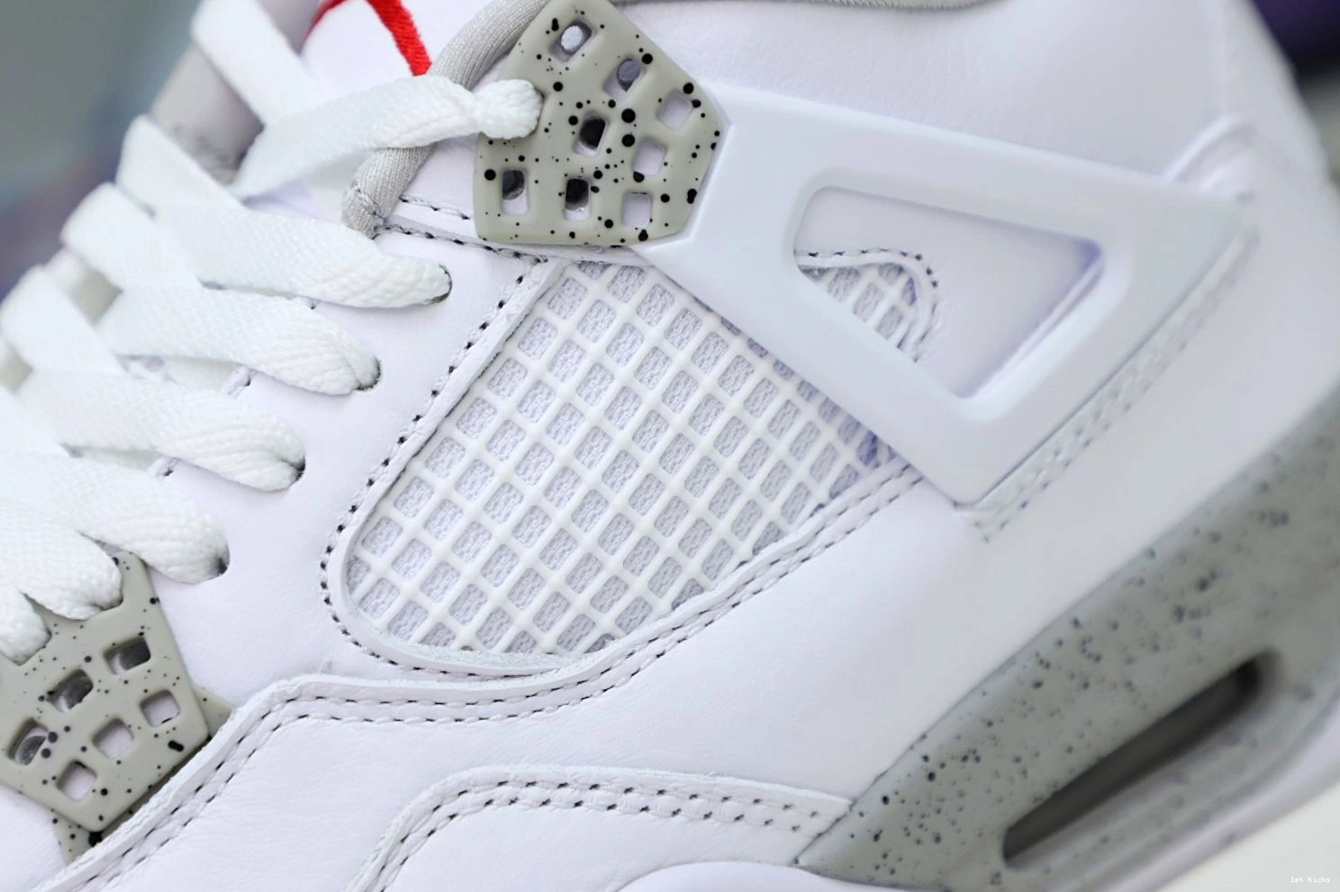 1st Kicks Shoes 'WHITE AIR 4 OREO' JORDAN RETRO 2021 Kimikick TopPick 1119